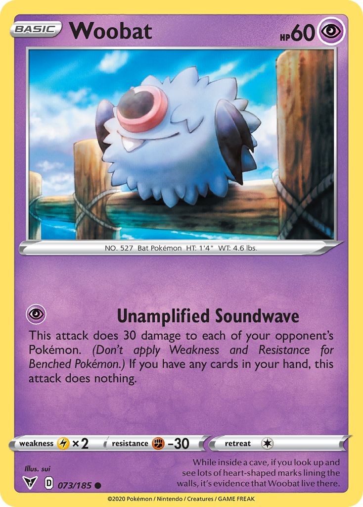 73/185 [VIV] Woobat - Common