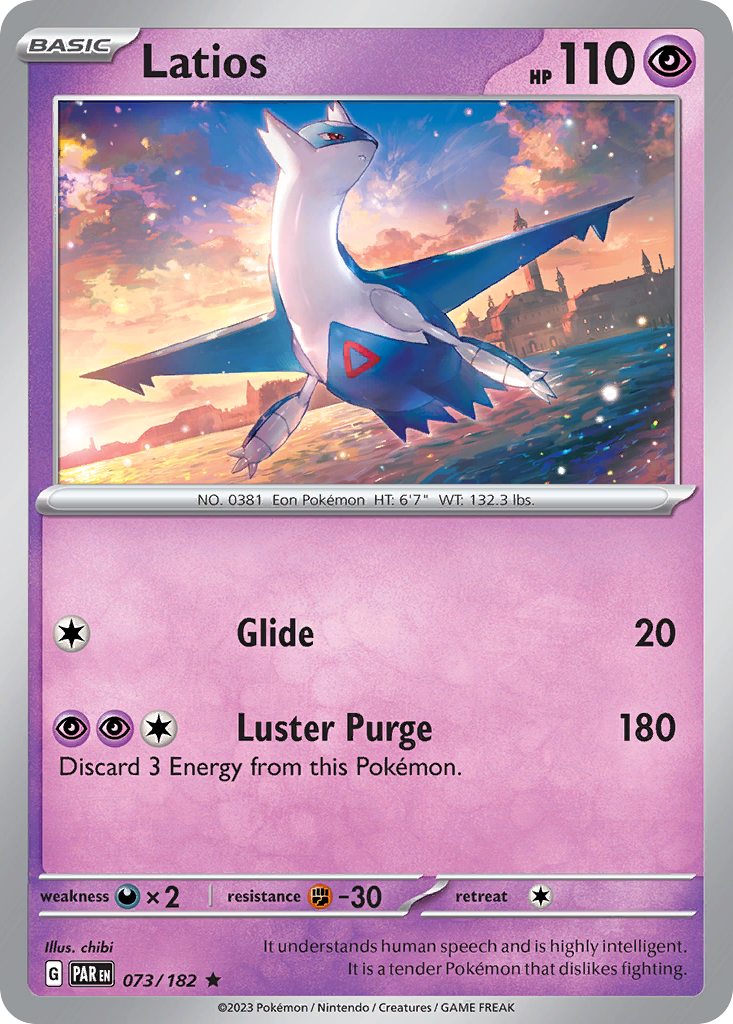 73/182 [SV4] Latios - Rare