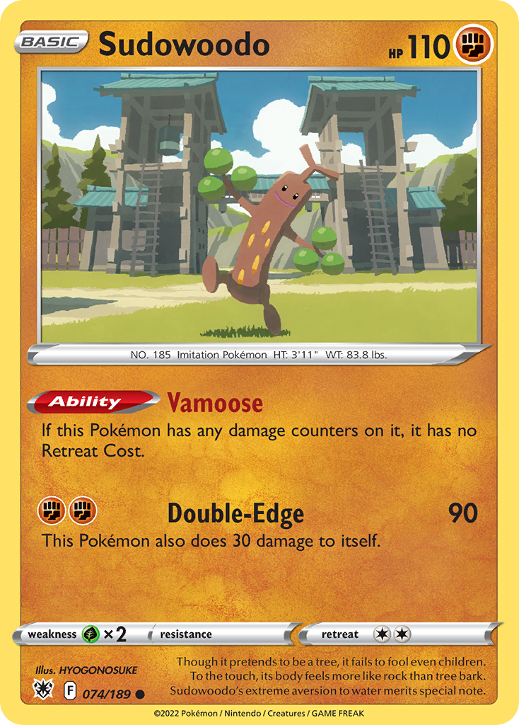 74/189 [ASR] Sudowoodo - Common