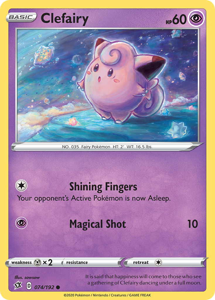 74/192 [RCL] Clefairy - Common