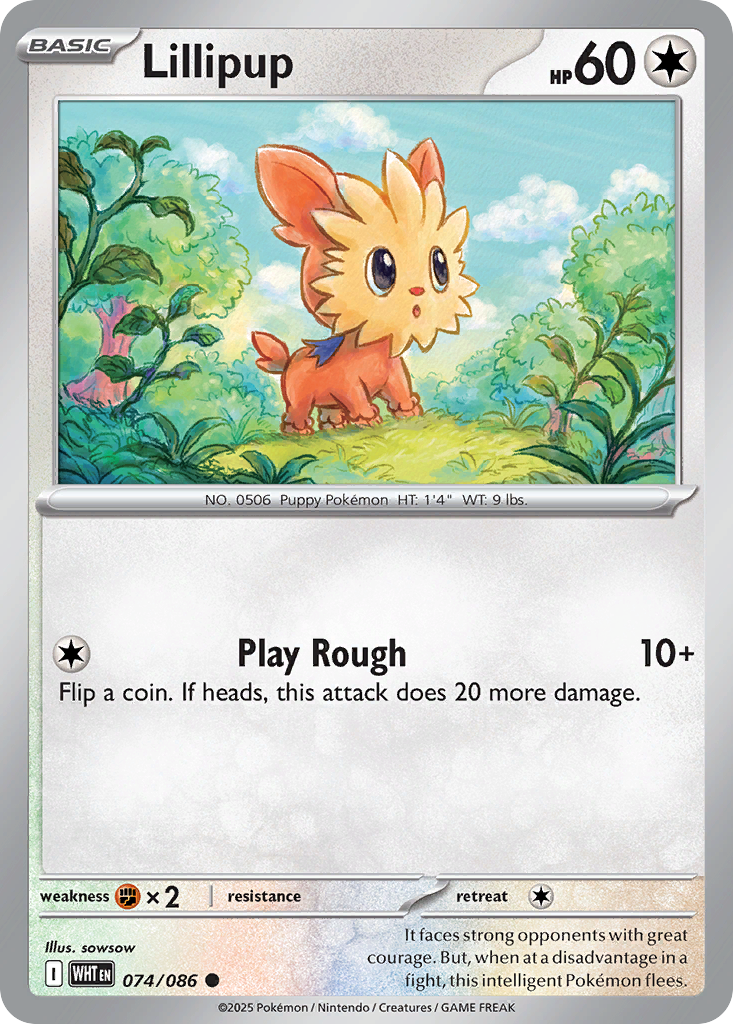 74/86 [WHT] Lillipup - Common