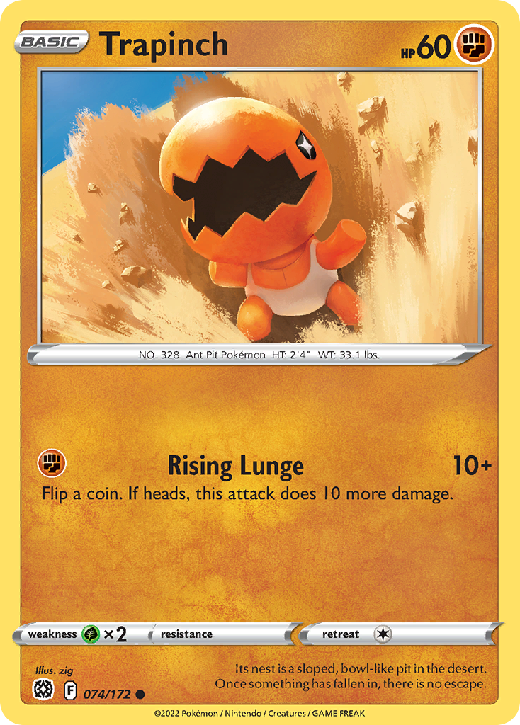 74/172 [BRS] Trapinch - Common