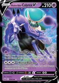 74/198 [CRE] Shadow Rider Calyrex V - Rare Holo V