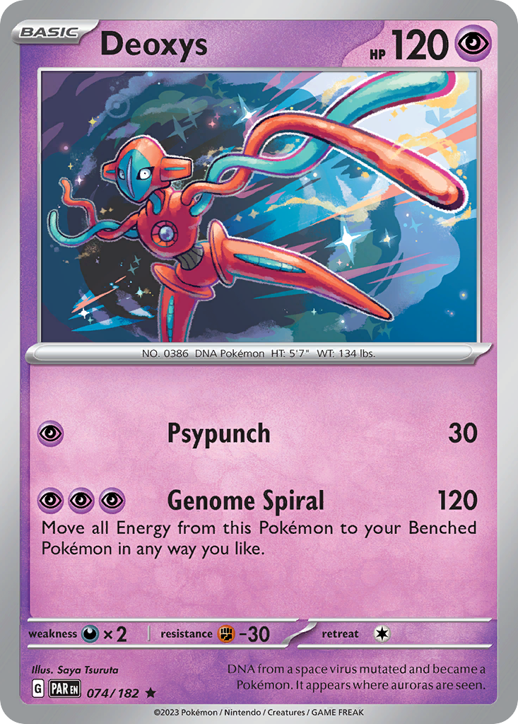 74/182 [SV4] Deoxys - Rare