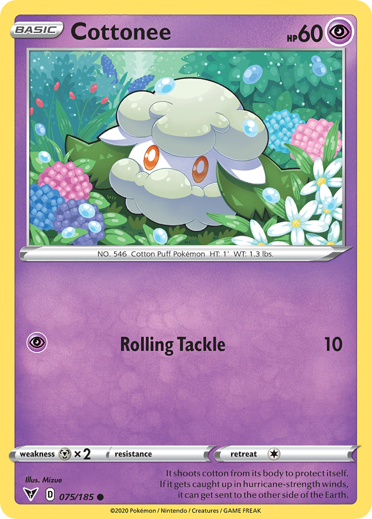 75/185 [VIV] Cottonee - Common