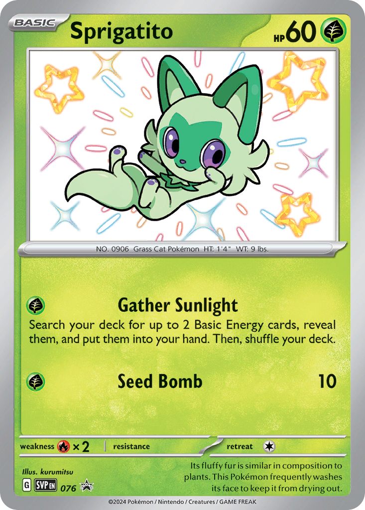 76/215 [PR-SV] Sprigatito - Promo