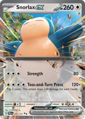 76/131 [PRE] Snorlax ex - Double Rare