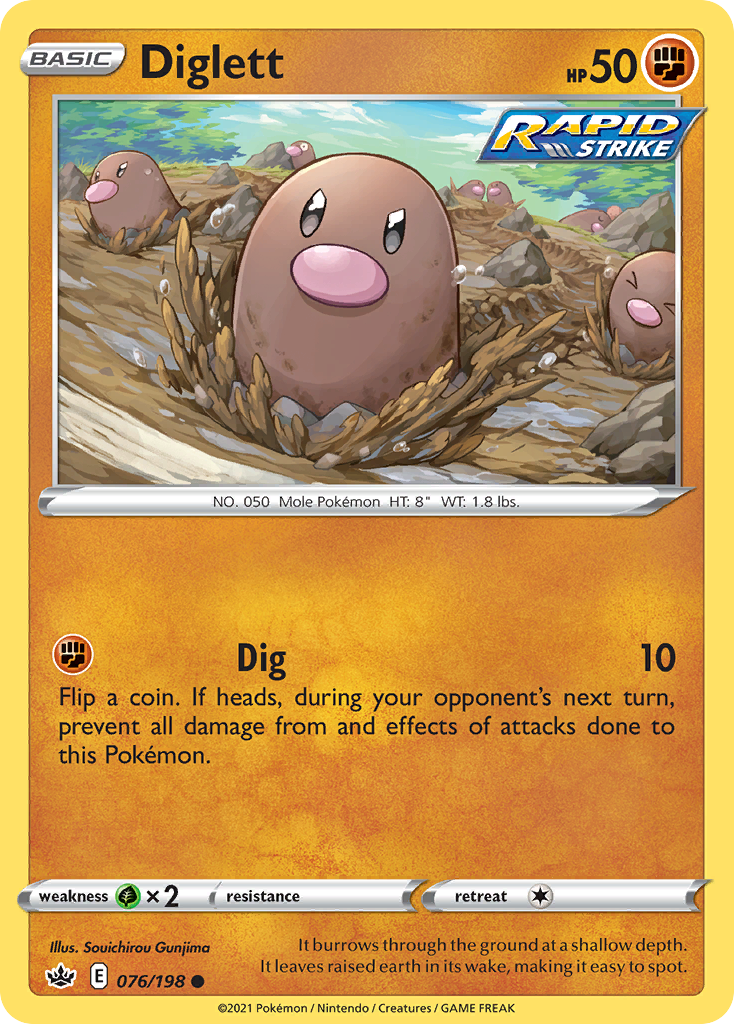 76/198 [CRE] Diglett - Common