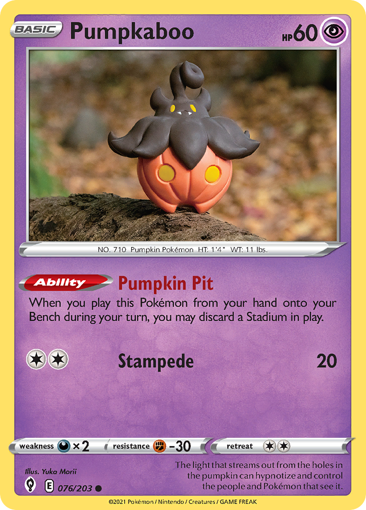 76/203 [EVS] Pumpkaboo - Common