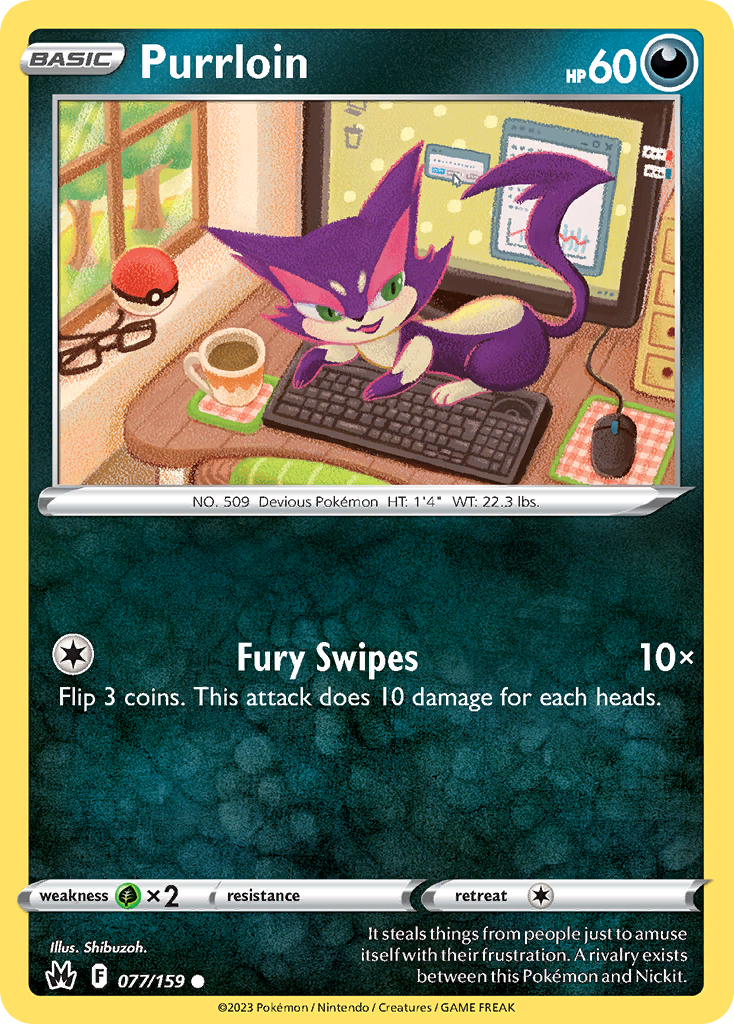 77/159 [CRZ] Purrloin - Common