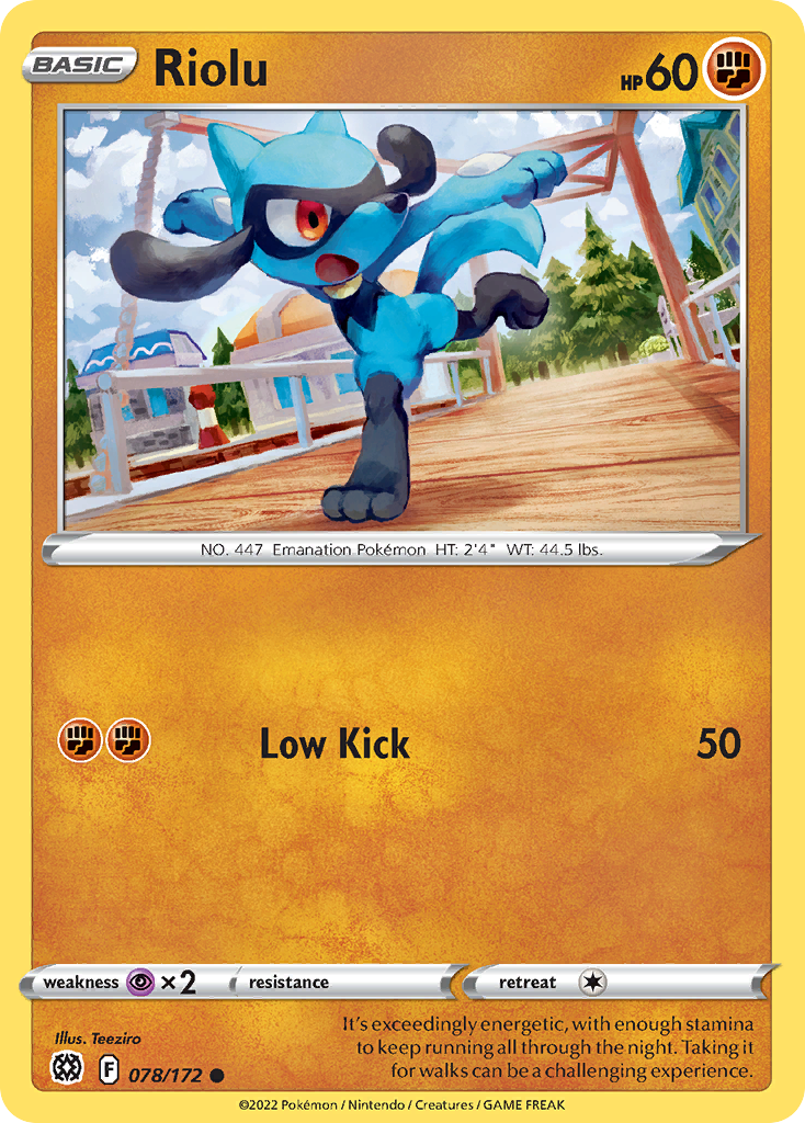 78/172 [BRS] Riolu - Common