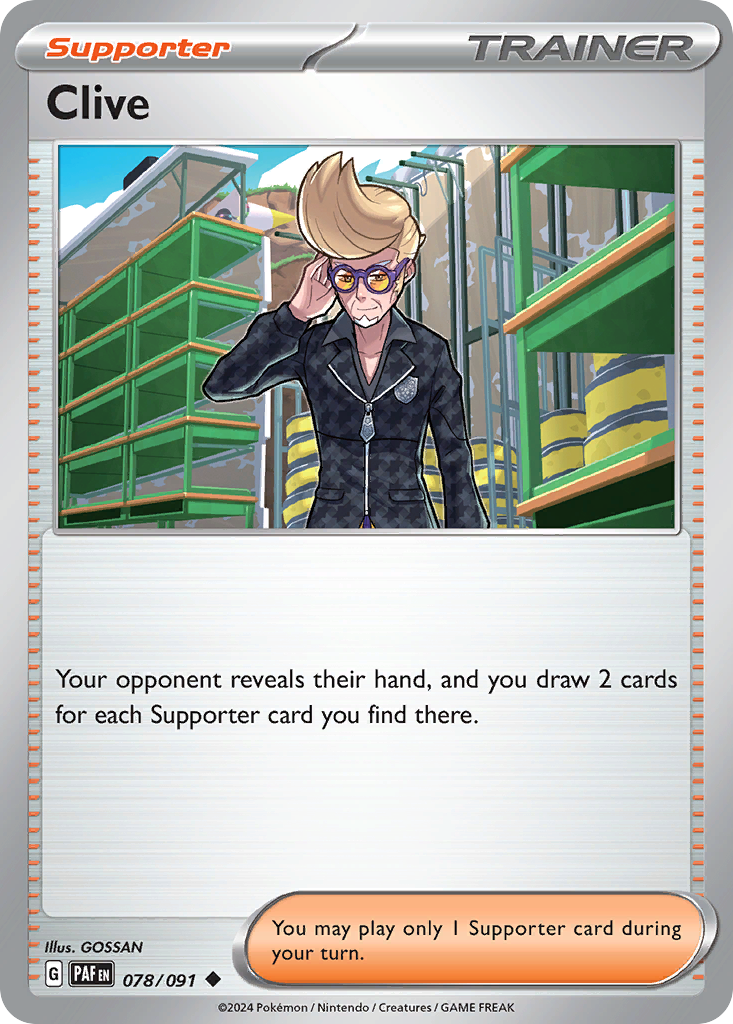 78/91 [SV4PT5] Clive - Uncommon