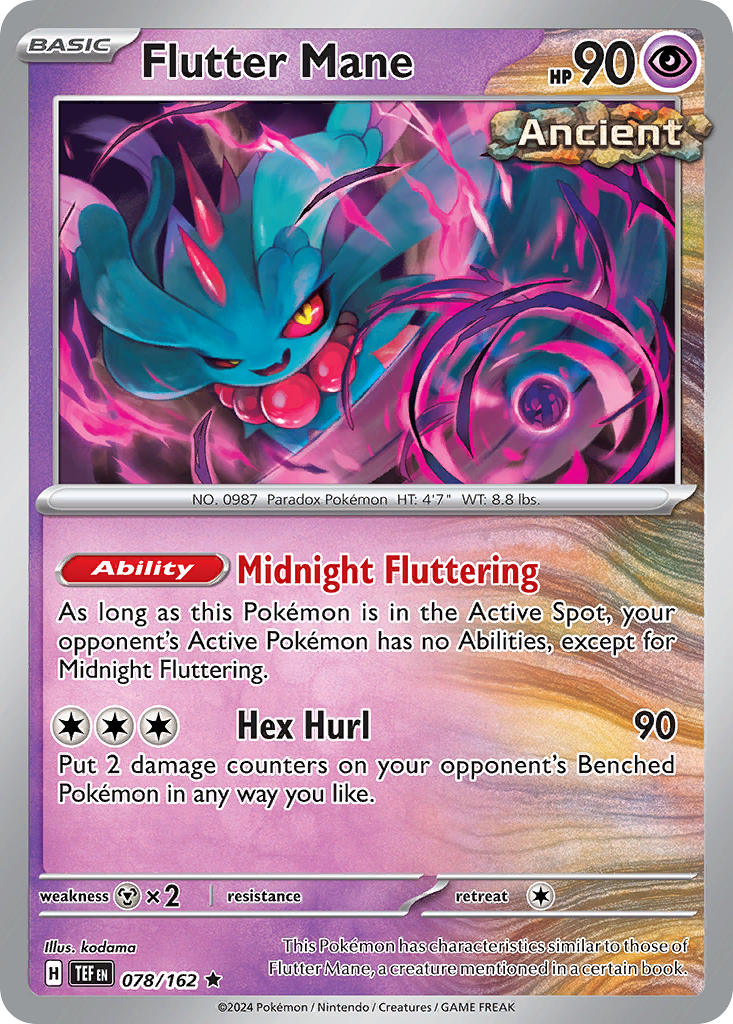 78/162 [TEF] Flutter Mane - Rare
