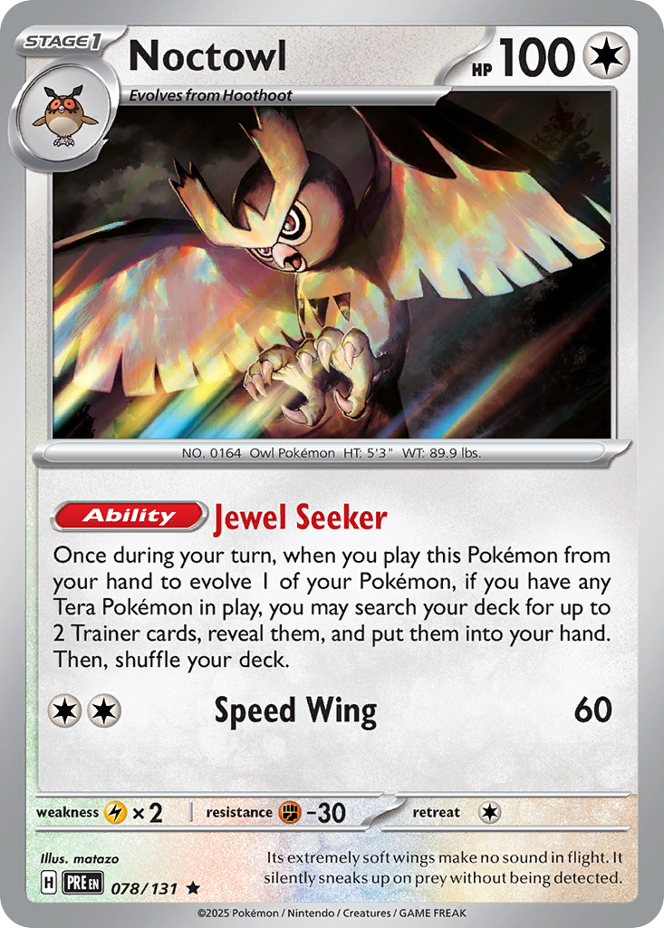 78/131 [PRE] Noctowl - Rare