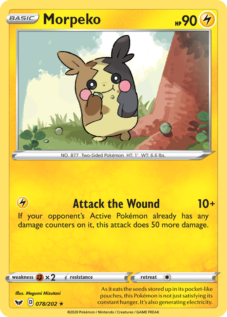 78/202 [SSH] Morpeko - Rare