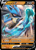 78/189 [ASR] Lucario V - Rare Holo V