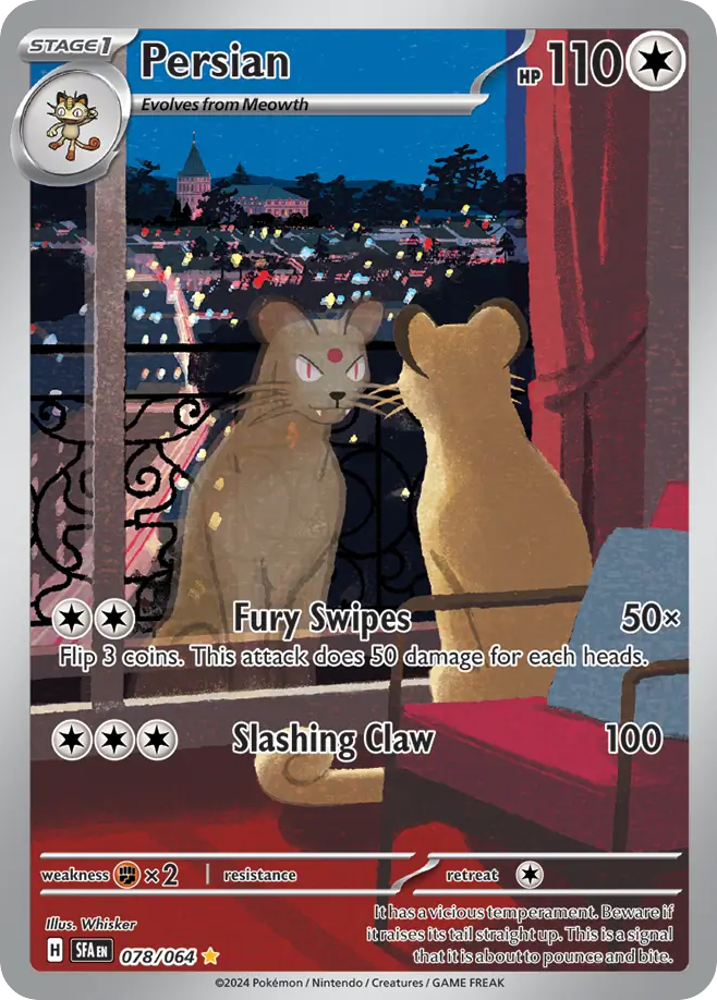 78/64 [SFA] Persian - Illustration Rare