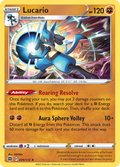 79/172 [BRS] Lucario - Rare Holo