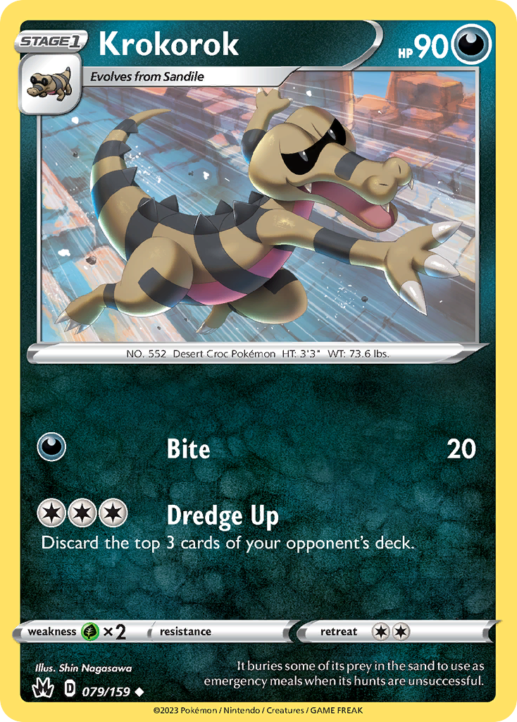 79/159 [CRZ] Krokorok - Uncommon