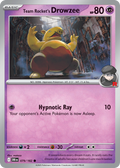 79/182 [DRI] Team Rocket's Drowzee - Common