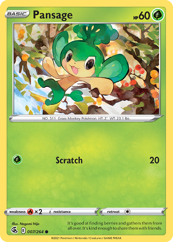 7/264 [FST] Pansage - Common