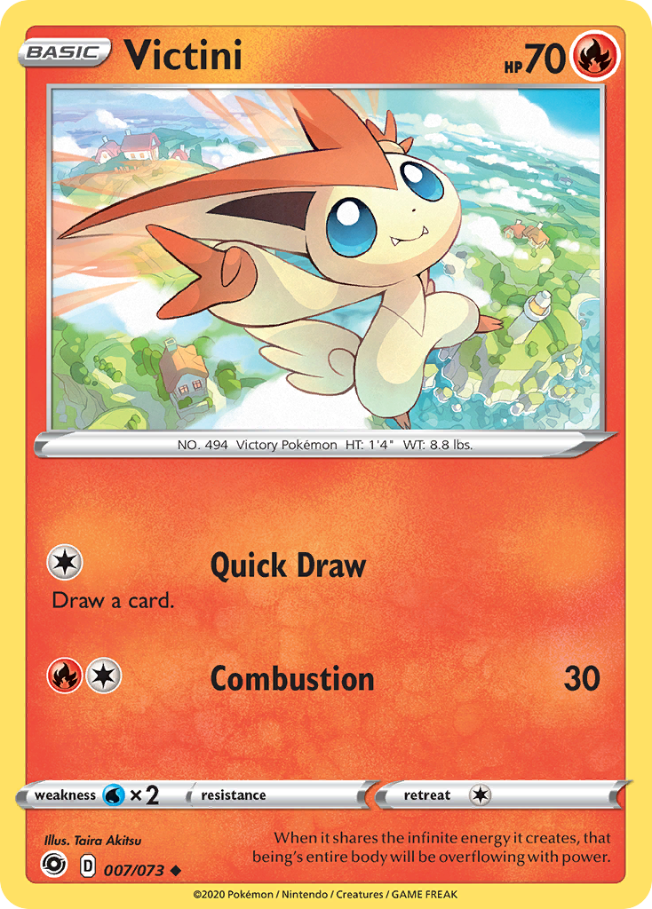7/73 [CPA] Victini - Uncommon