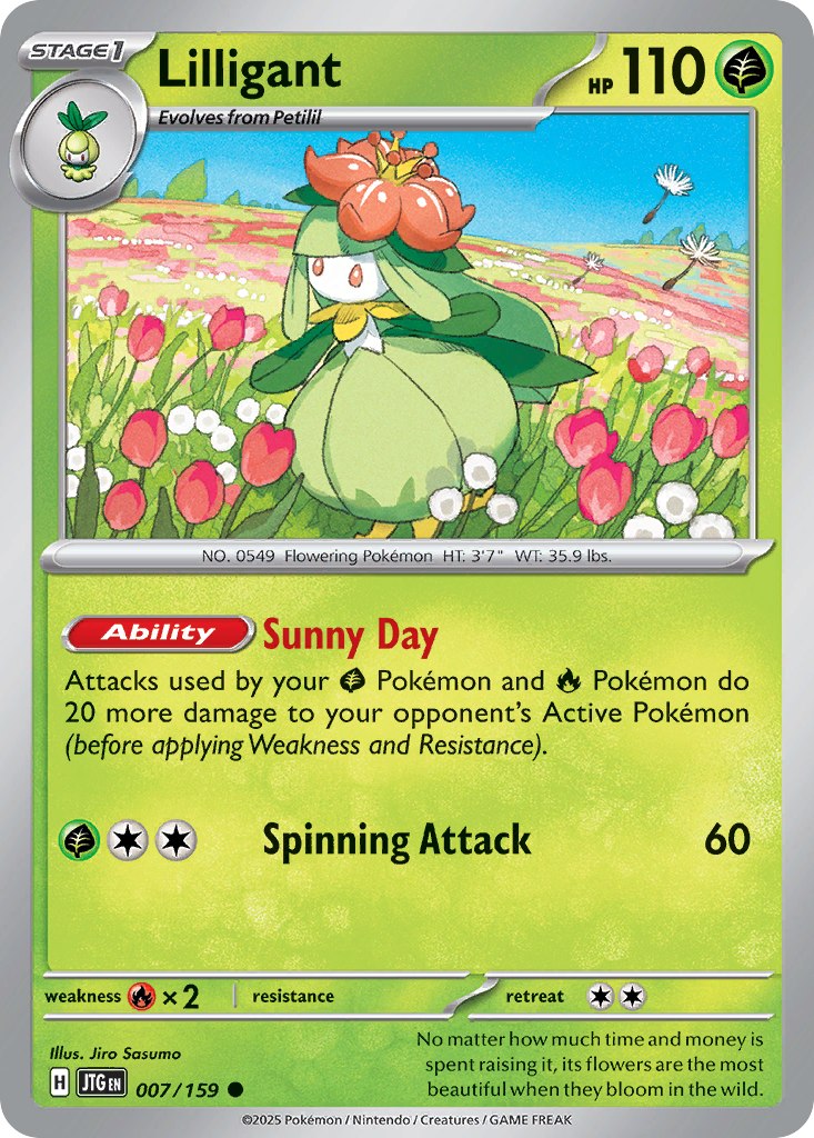 7/159 [JTG] Lilligant - Common