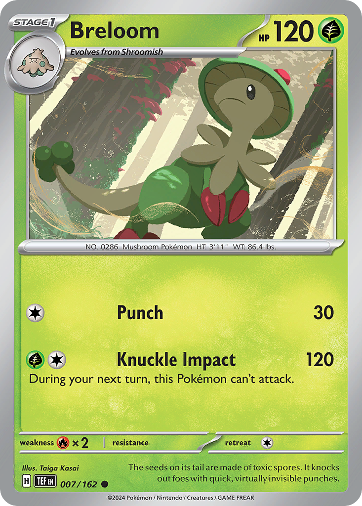 7/162 [TEF] Breloom - Common