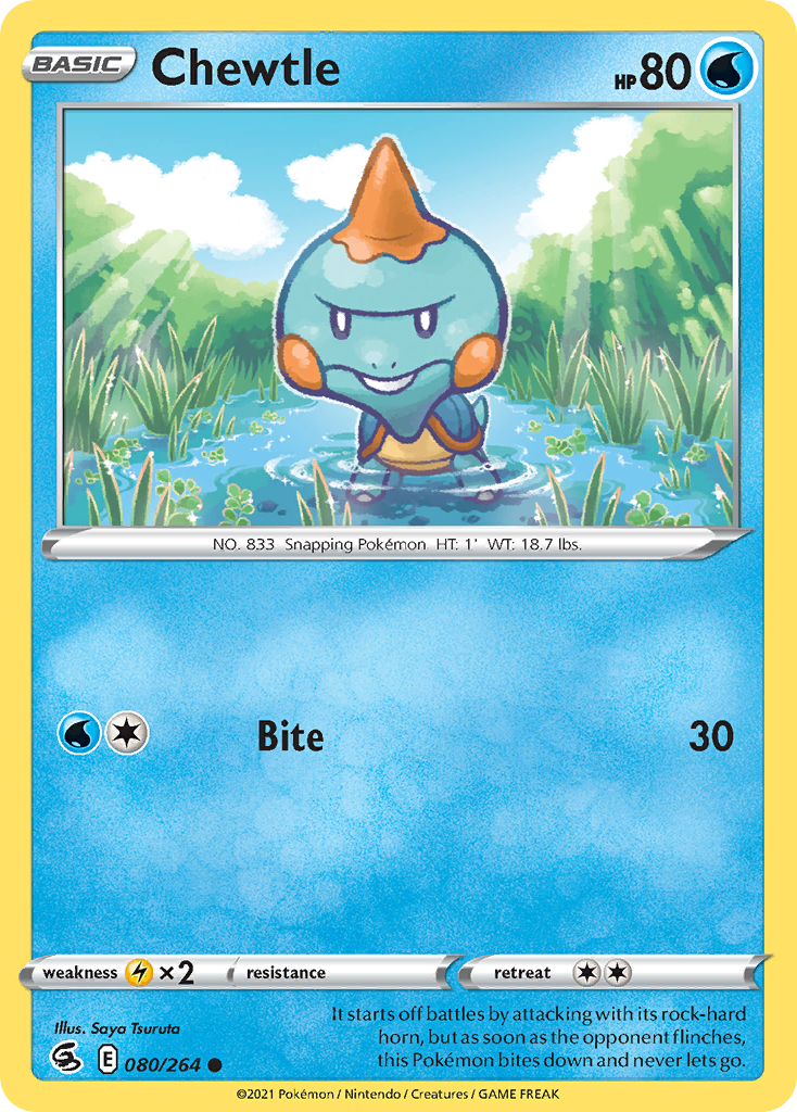 80/264 [FST] Chewtle - Common