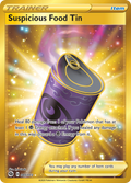 80/73 [CPA] Suspicious Food Tin - Rare Secret