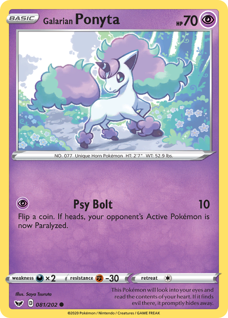 81/202 [SSH] Galarian Ponyta - Common