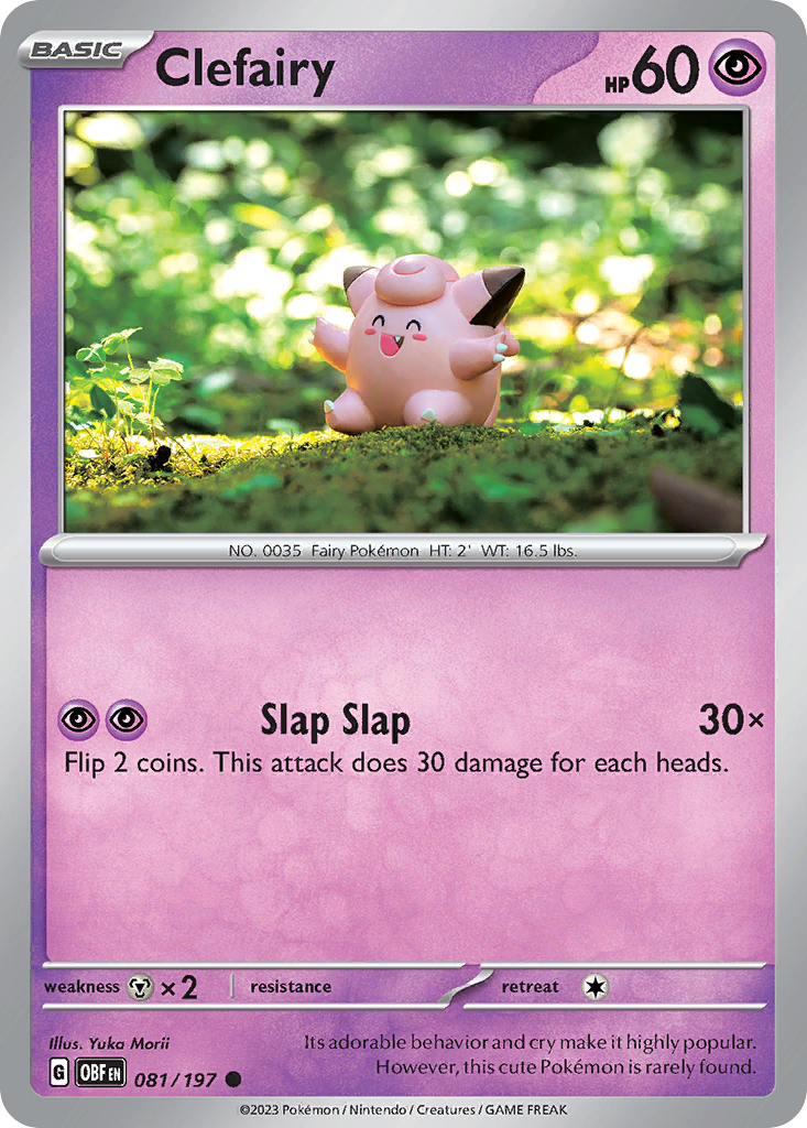 81/197 [SV3] Clefairy - Common