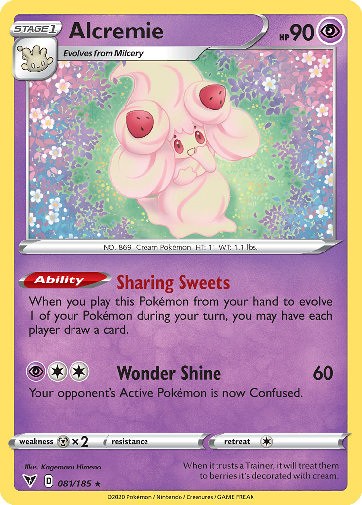 81/185 [VIV] Alcremie - Rare