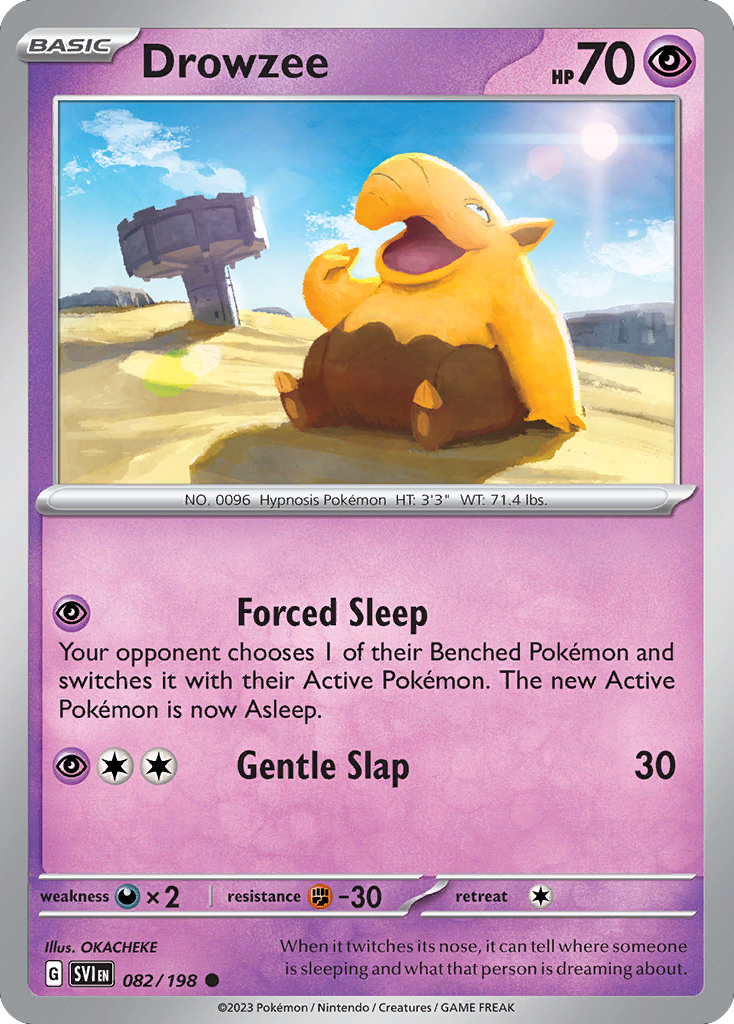 82/198 [SV1] Drowzee - Common
