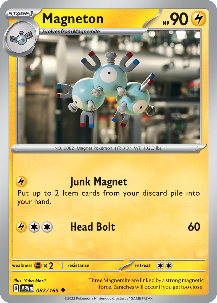 82/165 [SV3PT5] Magneton - Uncommon