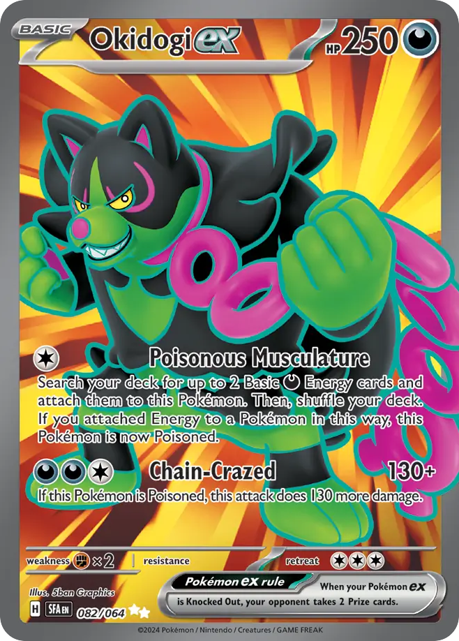 82/64 [SFA] Okidogi ex - Ultra Rare