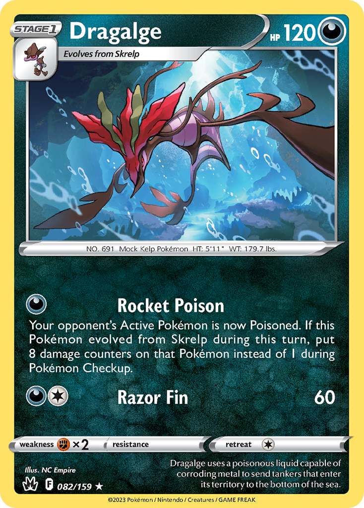 82/159 [CRZ] Dragalge - Rare