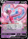82/196 [LOR] Enamorus V - Rare Holo V