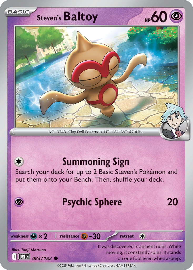 83/182 [DRI] Steven's Baltoy - Common