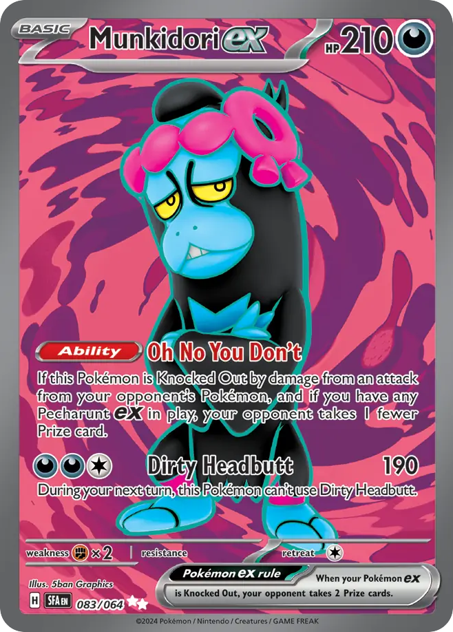 83/64 [SFA] Munkidori ex - Ultra Rare
