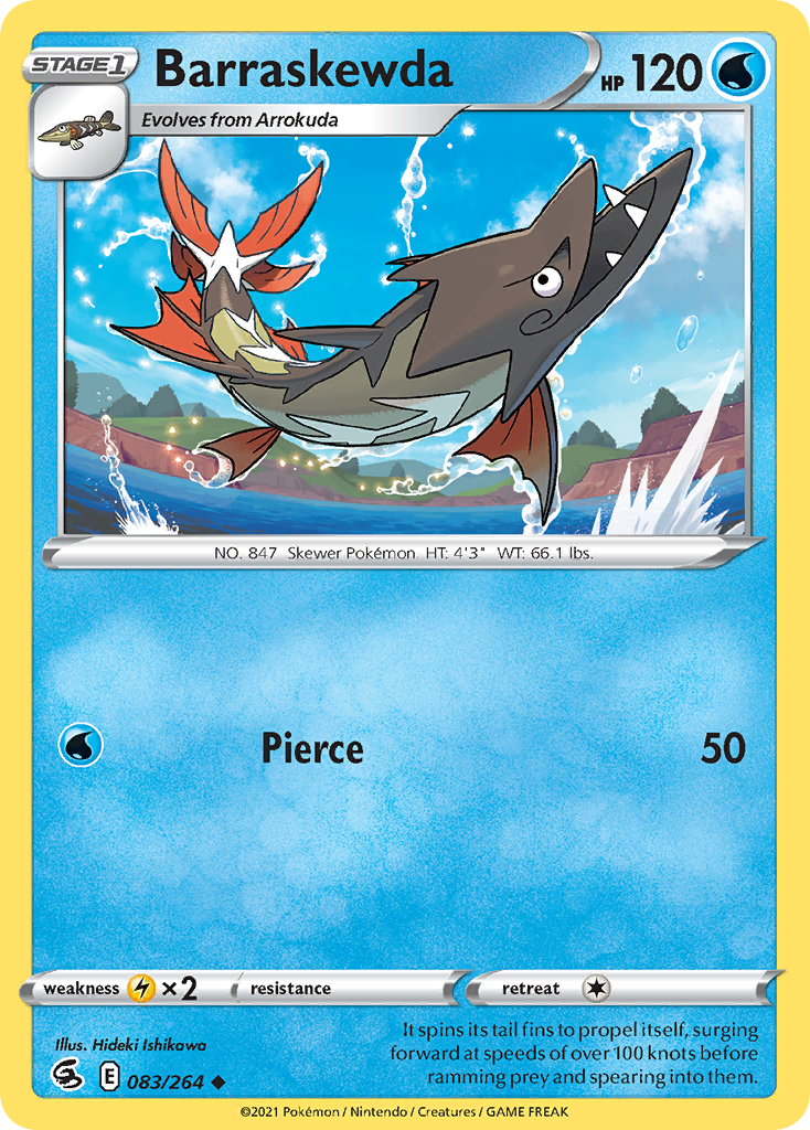 83/264 [FST] Barraskewda - Uncommon