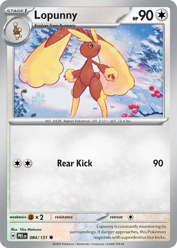 84/131 [PRE] Lopunny - Common