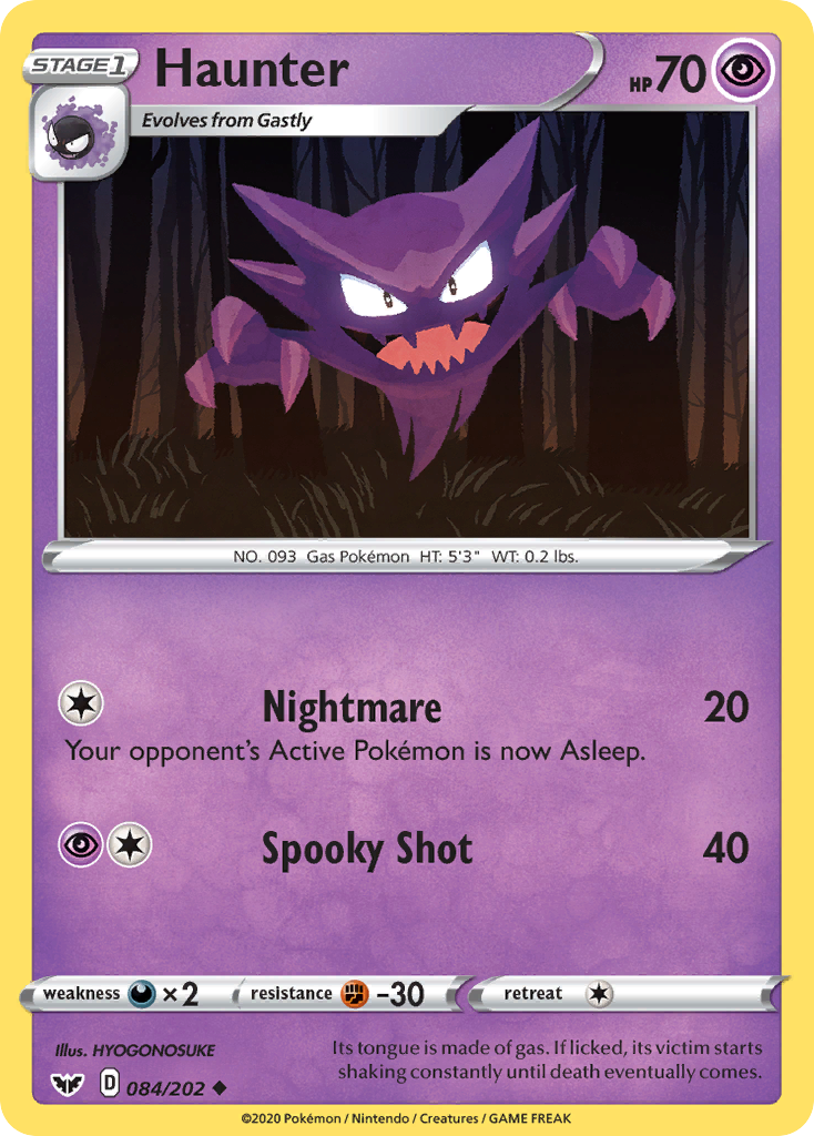 84/202 [SSH] Haunter - Uncommon