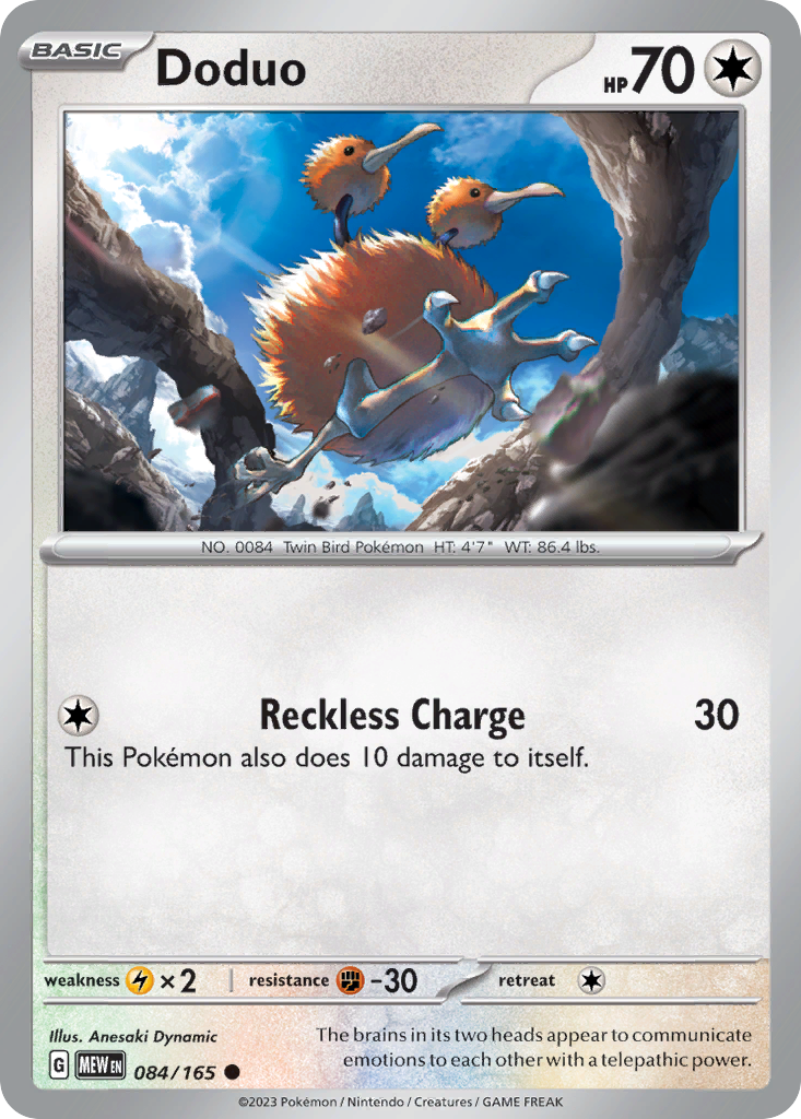 84/165 [SV3PT5] Doduo - Common