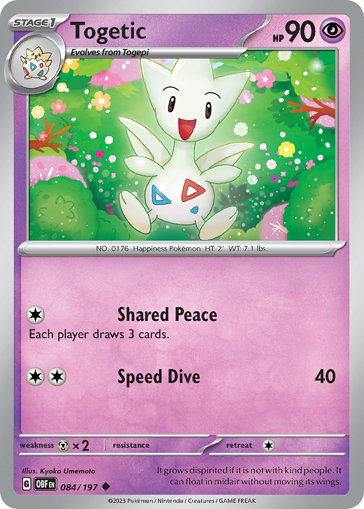 84/197 [SV3] Togetic - Uncommon