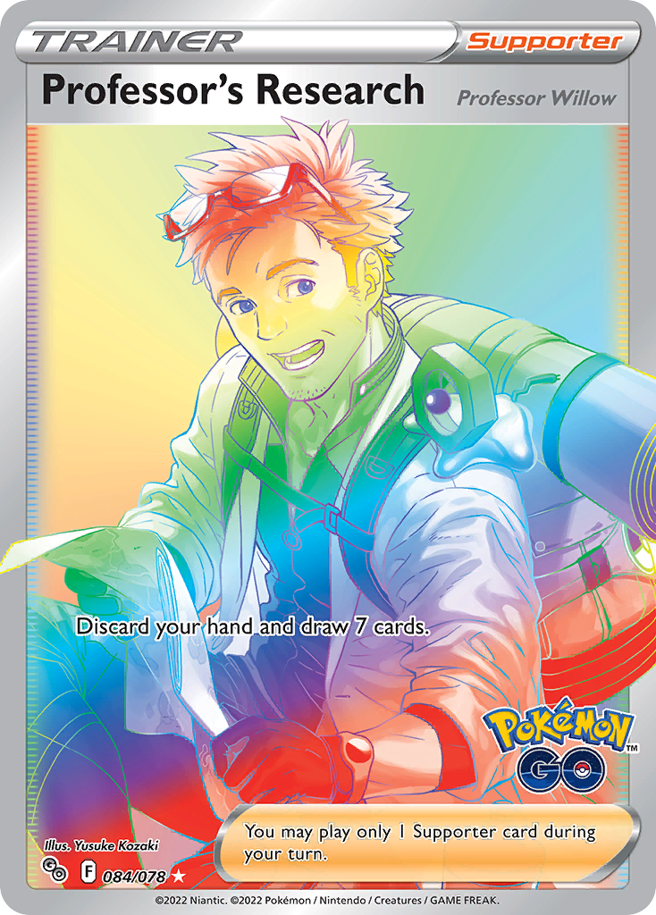 84/78 [PGO] Professor's Research - Rare Rainbow