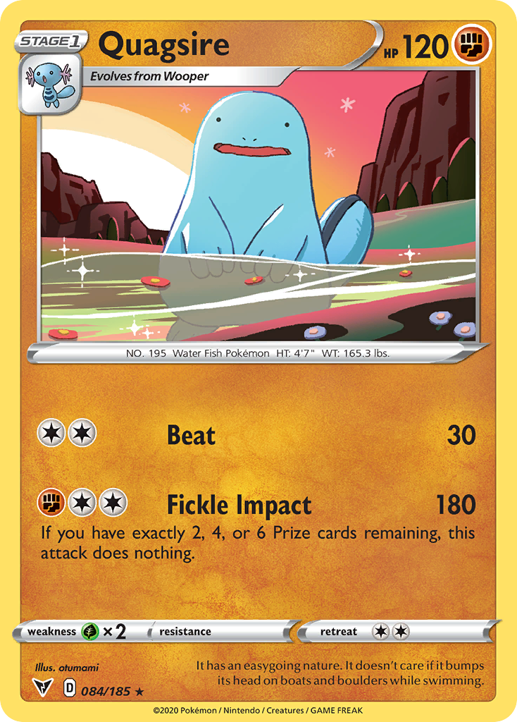 84/185 [VIV] Quagsire - Rare