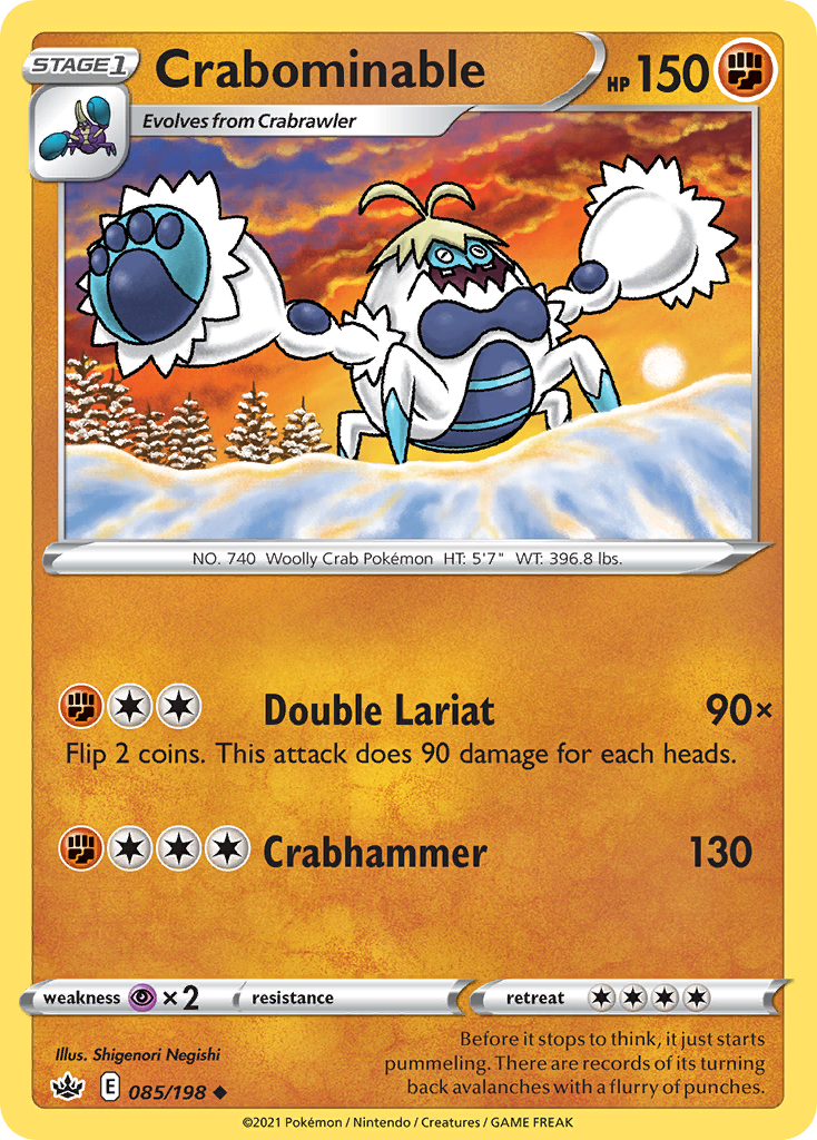 85/198 [CRE] Crabominable - Uncommon
