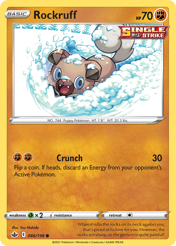 86/198 [CRE] Rockruff - Common