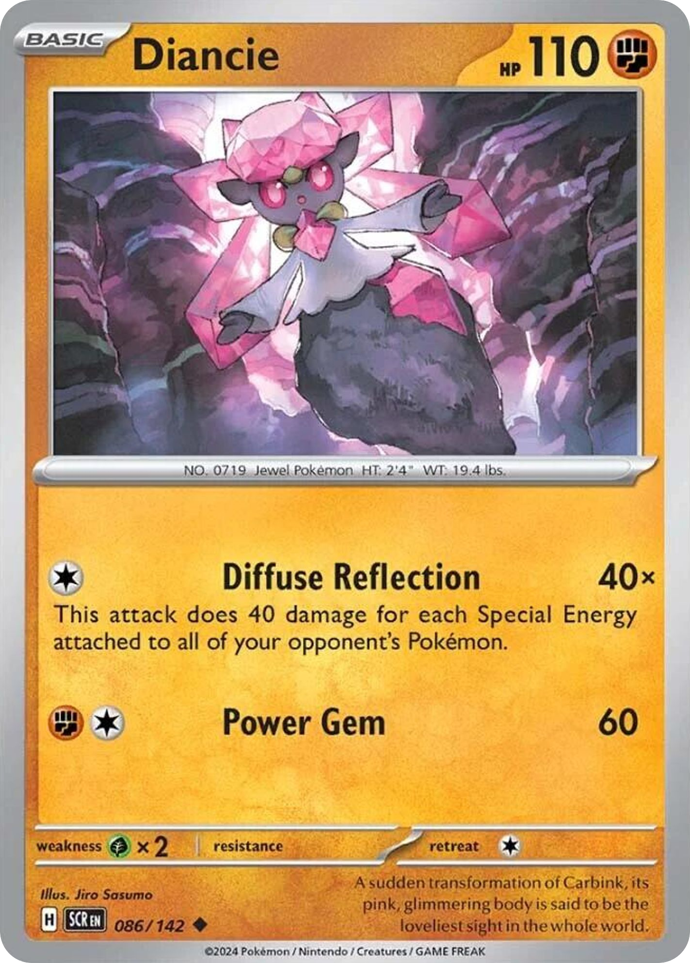 86/142 [SCR] Diancie - Uncommon